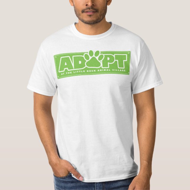 "Adote t-shirt de LRAV" (Frente)