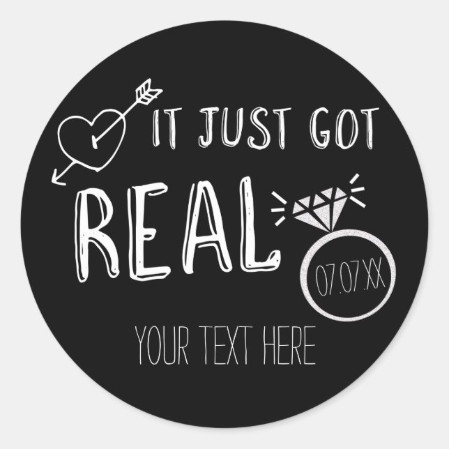 ADQUIRIU UM COMPROMISSO Adesivos de Anúncio de Env (Frente)