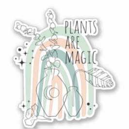 ADUBOS SÃO MÁGICOS adesivo inspirador