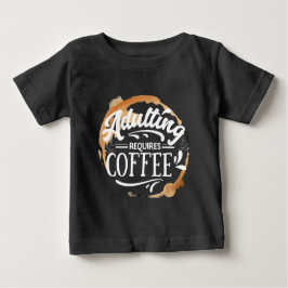 ADULTAR REQUER CAFÉ - T-Shirt DO TAMPA-CAFÉ