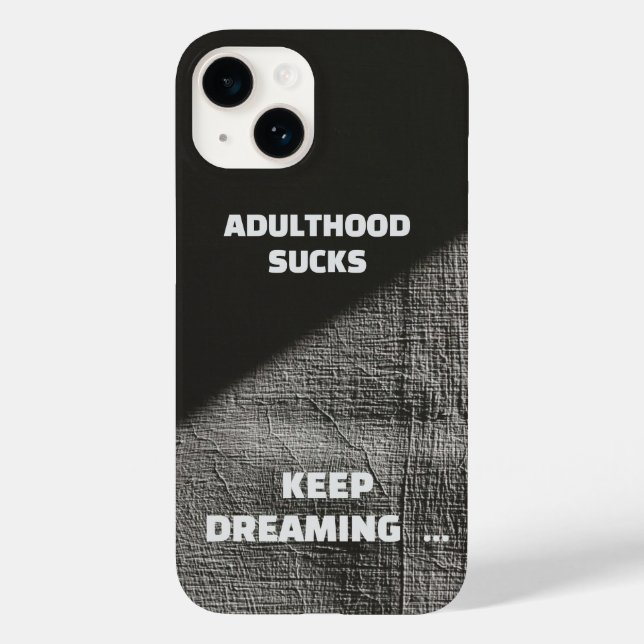 Adulthood é uma porcaria (Verso)