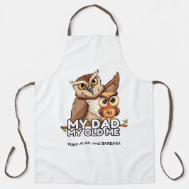 Adulto Apron: Meu Pai Meu Velho Eu (branco)