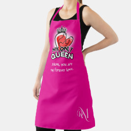 Adulto Apron: Minha Única Rainha (magenta)