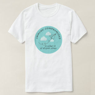 Adulto de Camisa T Comprometido Imunológico 2