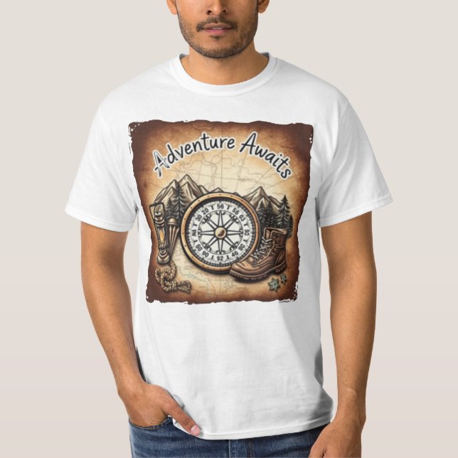 Adventure Aguarda camiseta (Frente)