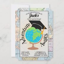 Adventure Aguarda Convite à Festa de formatura