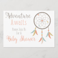 Adventure Aguarda Convite para Chá de fraldas