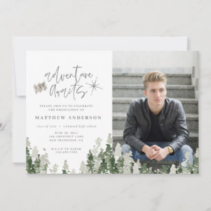 Adventure aguarda o anúncio de fotos da graduação