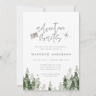 Adventure aguarda o anúncio de fotos da graduação