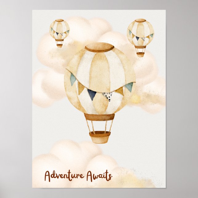 Adventure aguarda Poster neutro (Frente)