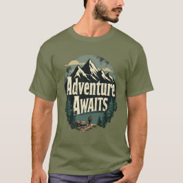 Adventure Await - camiseta para amantes de aventur