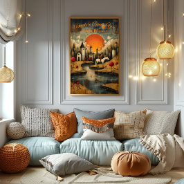 Adventure Awaits You, Póster Inspirador para Niños