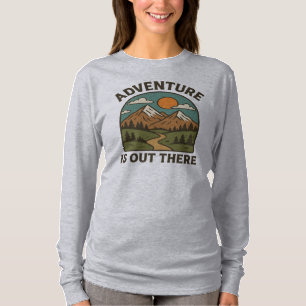 Adventure está lá fora, Design de camiseta   Inspi