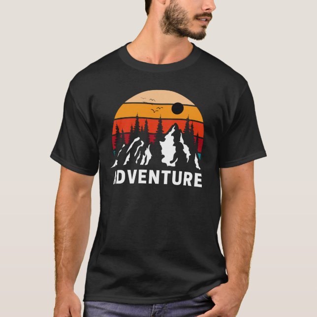 Adventure Mountain T-Shirt (Frente)