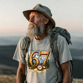 Adventure Retirement 67 T-Shirt – Travel & Outdoor