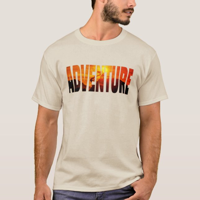 Adventure Sunset T-Shirt (Frente)