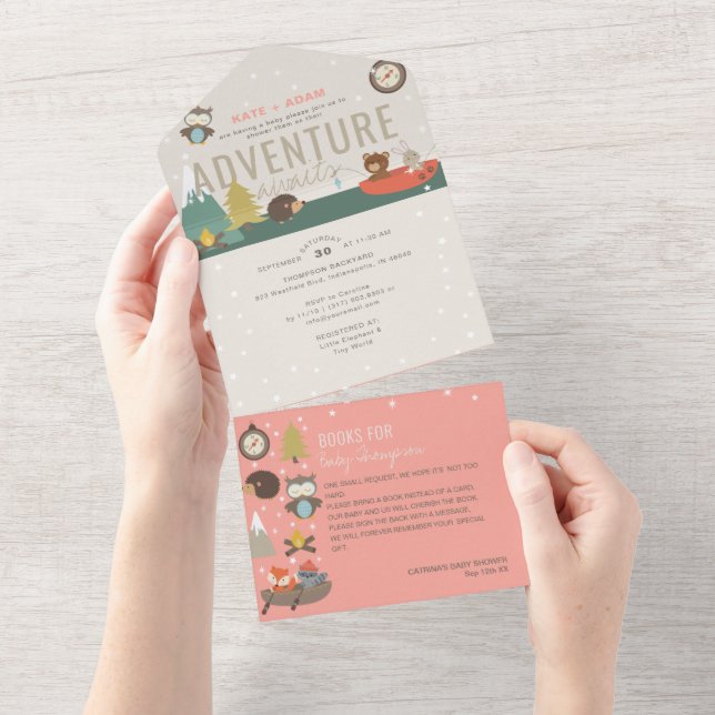 Adventure Woodland Books Marinho (Aba destacável)