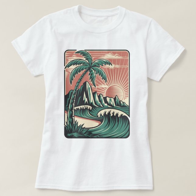  Adventures Await: Bold Exploration T-Shirt Design (Frente do Design)