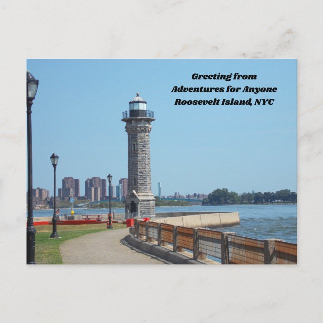 Adventures for Anyone Roosevelt Is, cartão postal  (Frente)