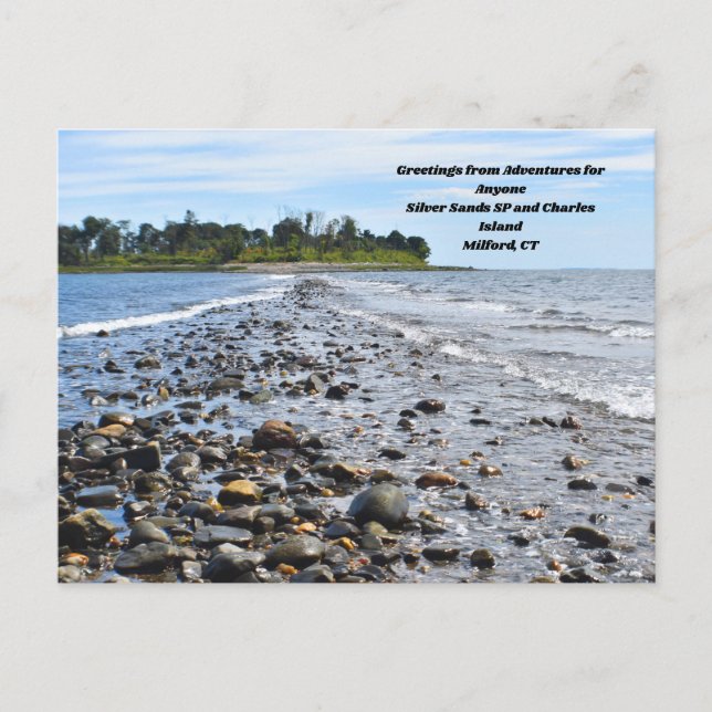Adventures for Anyone Silver Sands, cartão postal  (Frente)