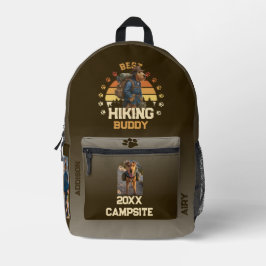 Adventurous Airedale Hiker Wilderness Explorer