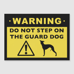 Advertência Engraçada De Guarda De Cão