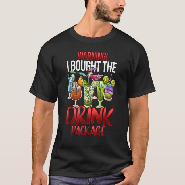 Advertência Eu Comprei O Pacote De Bebida Camisa E (Frente)
