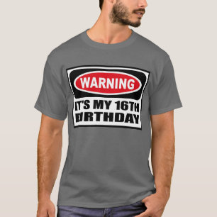Adverti-lo é o t-shirt escuro dos MEUS 16os homen