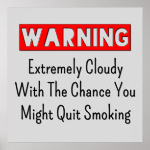 Adverti-lo pôde parar fumar posters de Vape