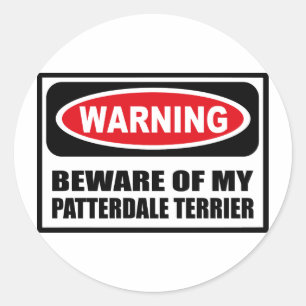 Advertir BEWARE de MINHA etiqueta de PATTERDALE