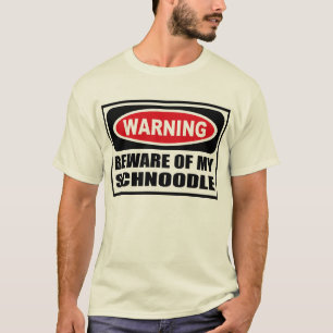 Advertir BEWARE do t-shirt dos MEUS homens de