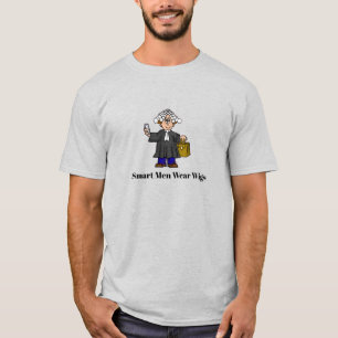 Advogado Barrister Britânico Engraçado com T-shirt