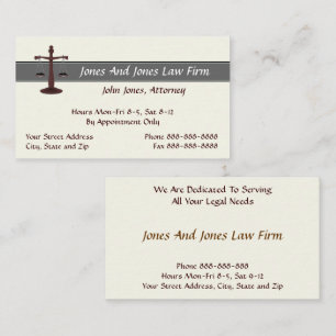 Advogado Cartão de visita