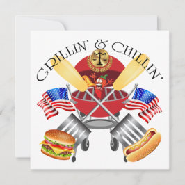 Advogado Grill e Lazer  Convite de Lei