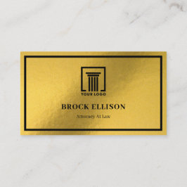 Advogado Moderno | Cartão de visita simples