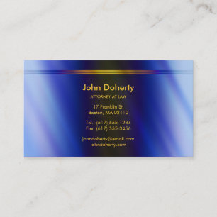 ADVOGADO na LEI - cartão de visita