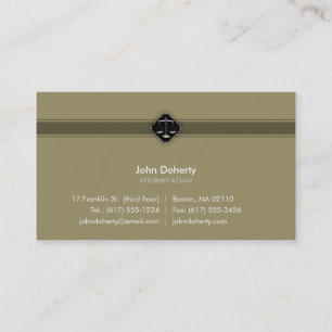 ADVOGADO na LEI - cartão de visita