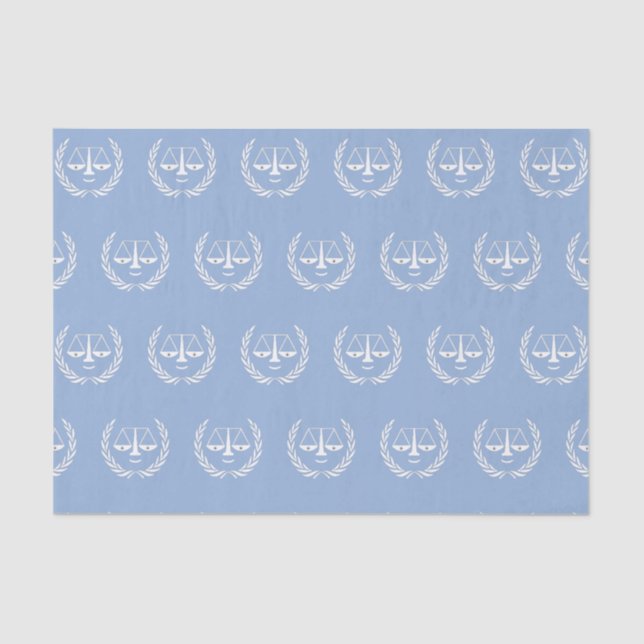 Advogado Presente Papel Tecido (Frente )