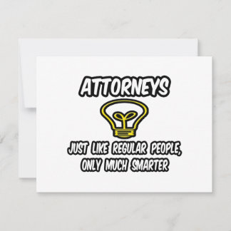 Advogados... Como Pessoas Regulares, Apenas Mais I