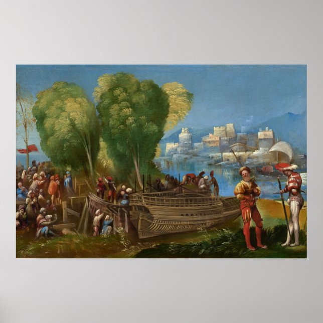 Aeneas e Achates - Dosso Dossi Fine Art Poster (Frente)