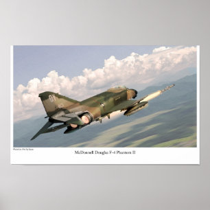 Aeronáutica Poster "F-4 Phantom II"