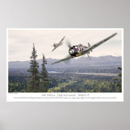 Aeronáutica poster "Fw190"