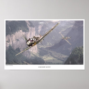 Aeronáutica Poster "Fw190A"
