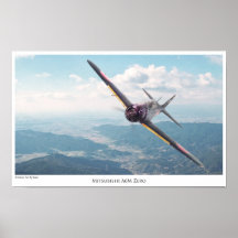 Aeronáutica Poster "ZERO"