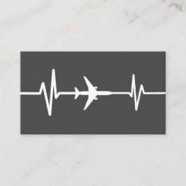 Aeronaves de aviação Pulso Cartão de visita