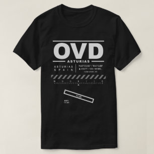 Aeroporto das Astúrias OVD T-Shirt