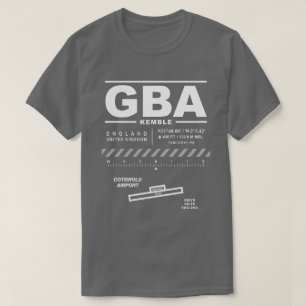 Aeroporto de Cotswold GBA T-Shirt