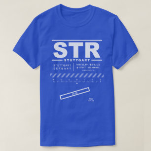 Aeroporto de Estugarda STR T-Shirt