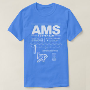 Aeroporto de Schiphol AMS T-Shirt