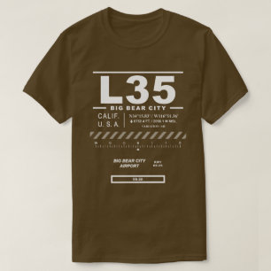 Aeroporto de Urso Grande RBF L35 T-Shirt